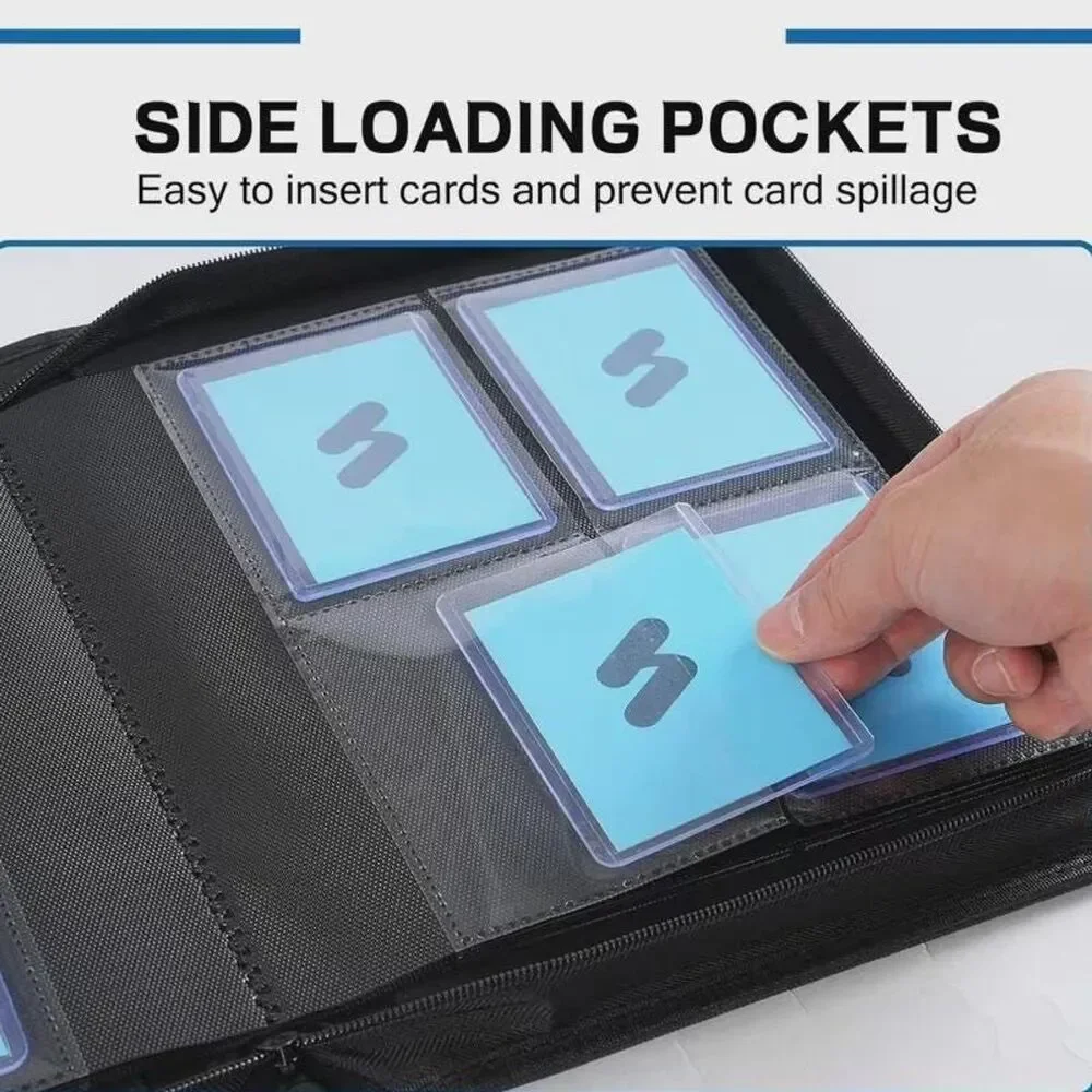 Charizard 4 Pocket Top Loader Binder 128 Cards Red New